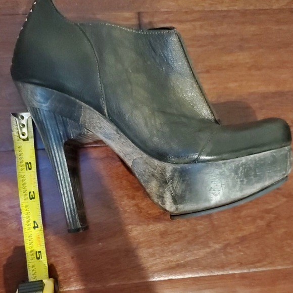 NWOT Calleen Cordero metallic platform booties 6.5 - Picture 7 of 7